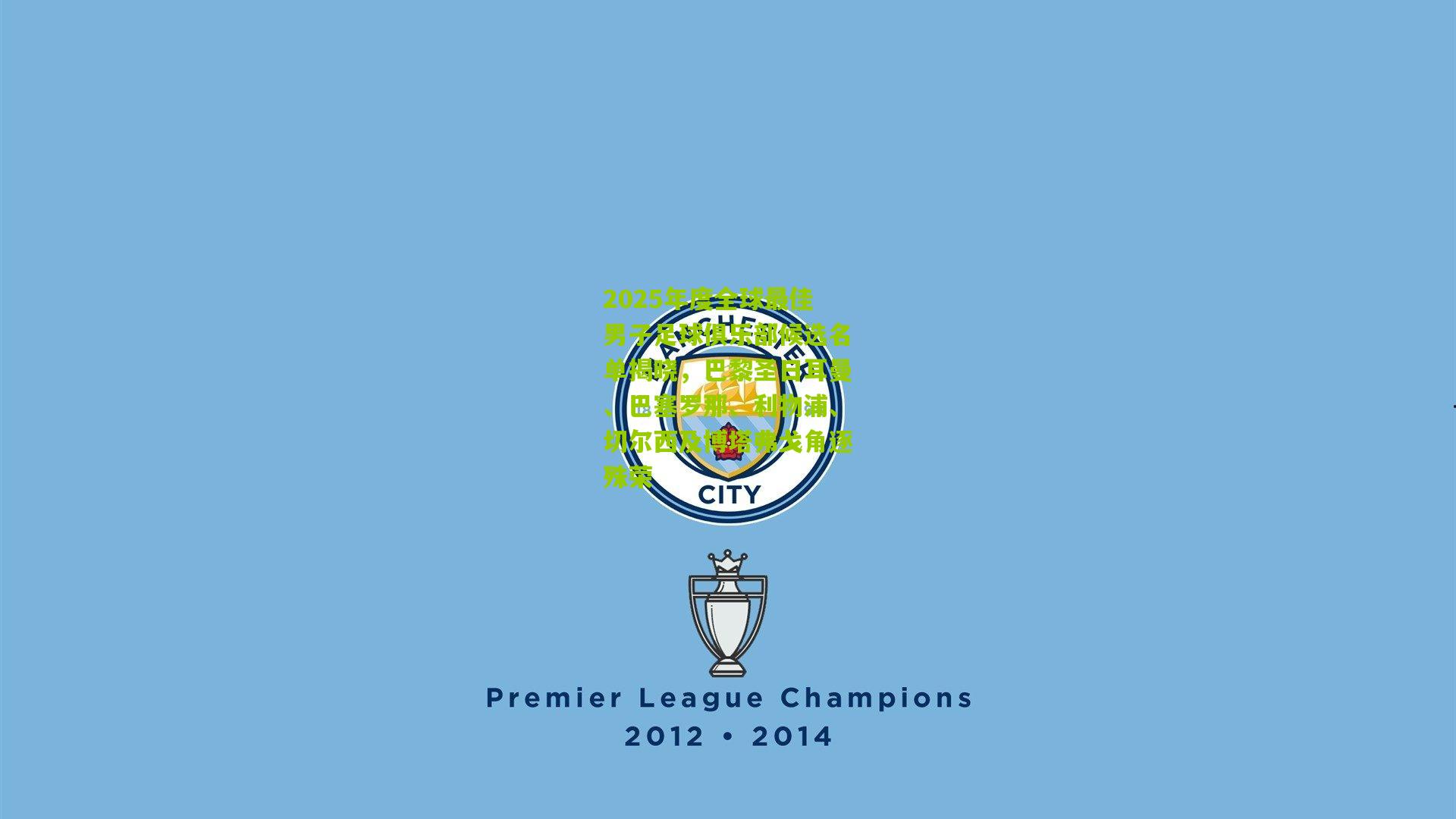 2025年度全球最佳男子足球俱乐部候选名单揭晓,巴黎圣日耳曼、巴塞罗那、利物浦、切尔西及博塔弗戈角逐殊荣